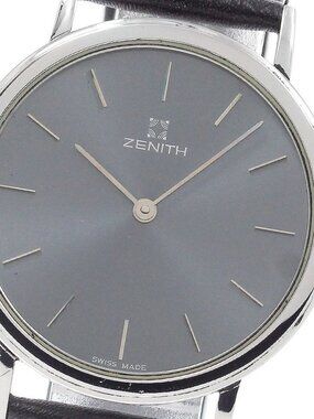 ZENITH elite 90/01.0400.180 gray Dial Hand Winding Men's Watch_949159